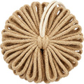 Glvw Sisal Cotton Knotted-Loop Bath Ball 13 cm Natural - Product view